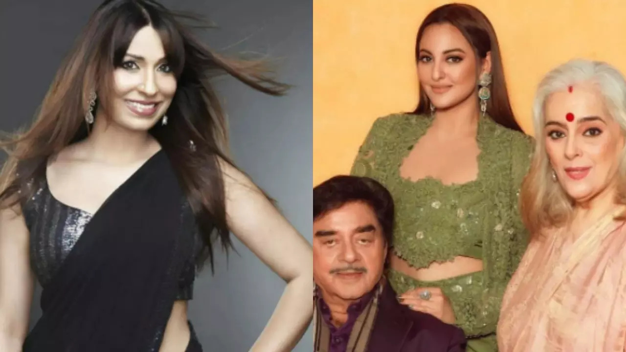 Pooja Mishra, Sonakshi Sinha, Shatrughan Sinha, Poonam Sinha