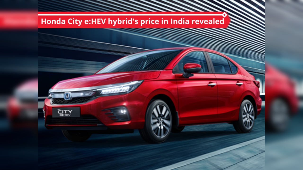 Honda City e:HEV launched