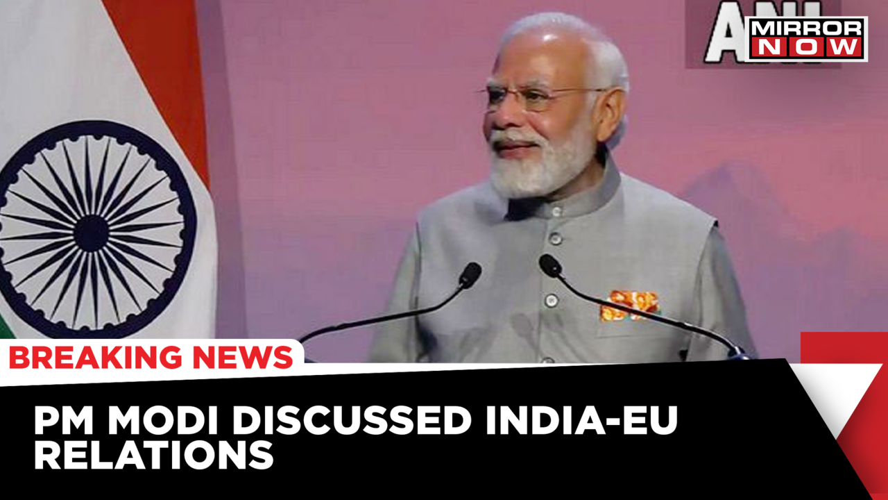 PM Modi In Europe: Discussion On Trade, Energy & Ukraine | PM Interacts ...