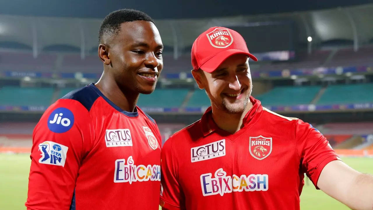 Liam Livingstone and Kagiso Rabada