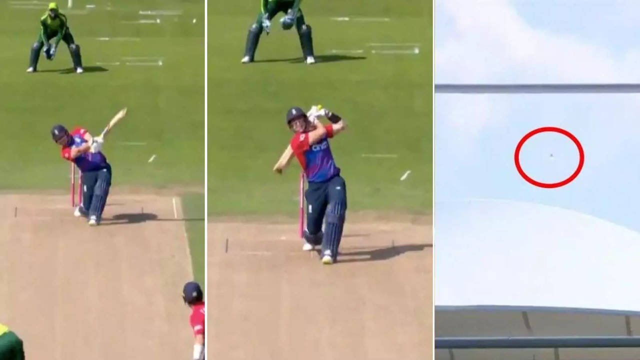 Liam Livingstone had hit a 122m six against Pakistan