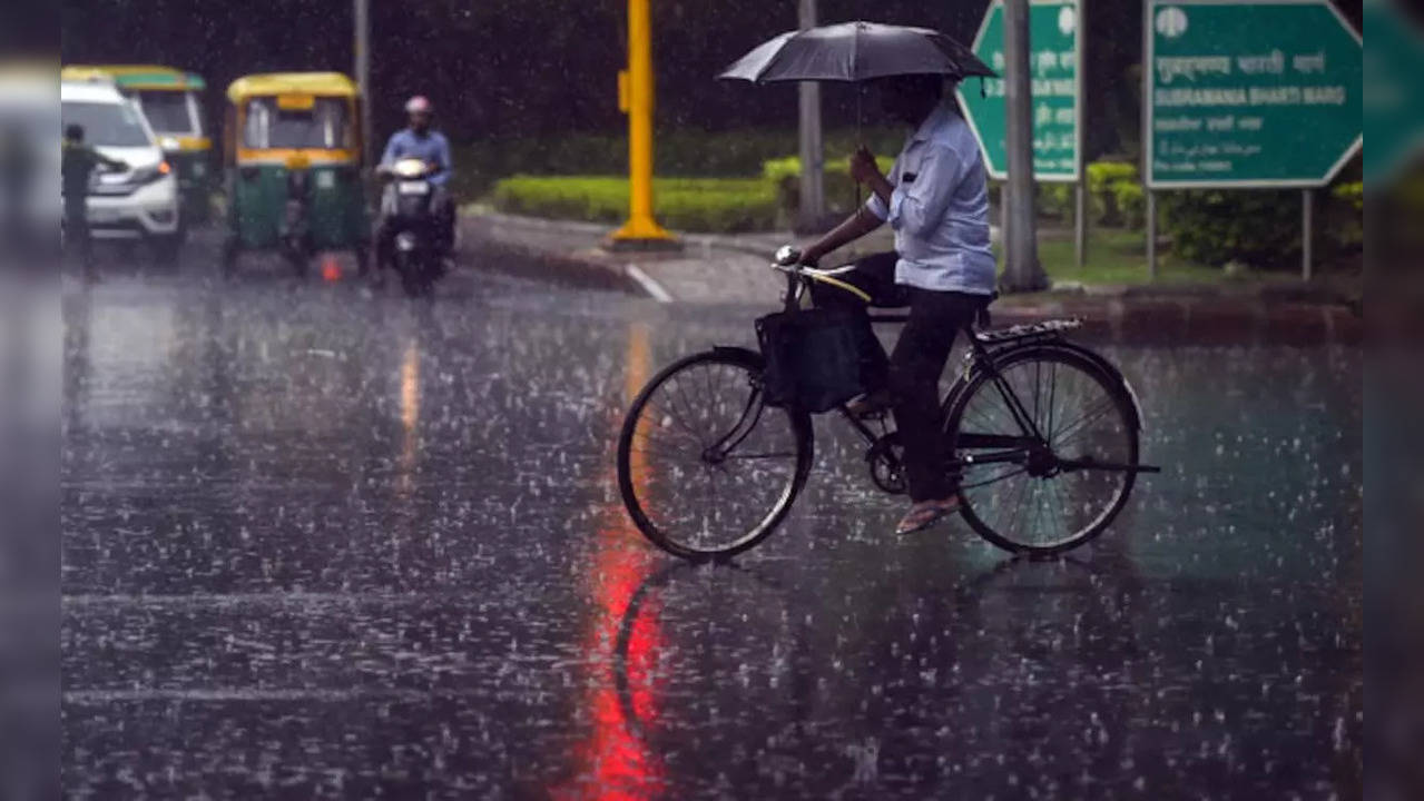 Delhi rain