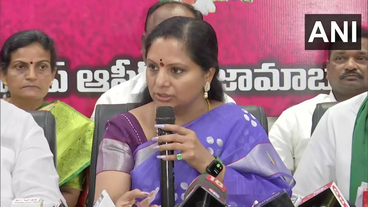 TRS MLC K Kavitha