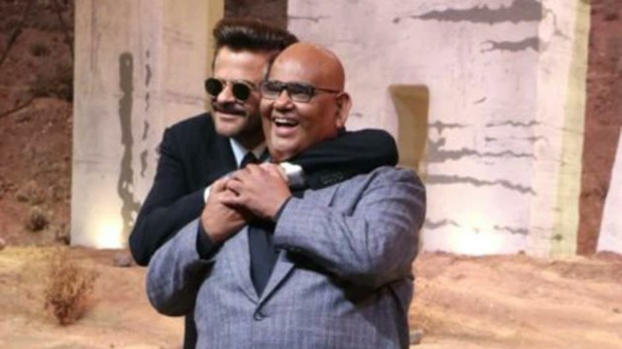 Anil Kapoor and Satish Kaushik