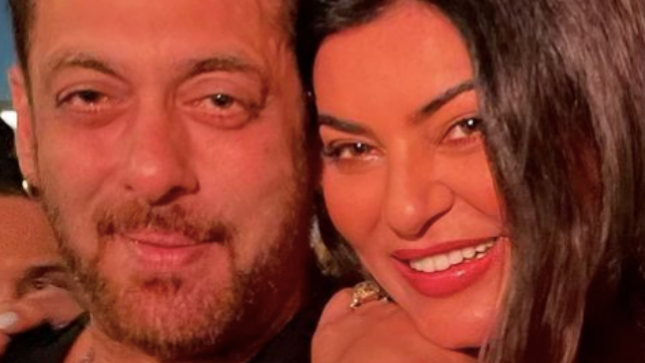 Salman Khan and Sushmita Sen