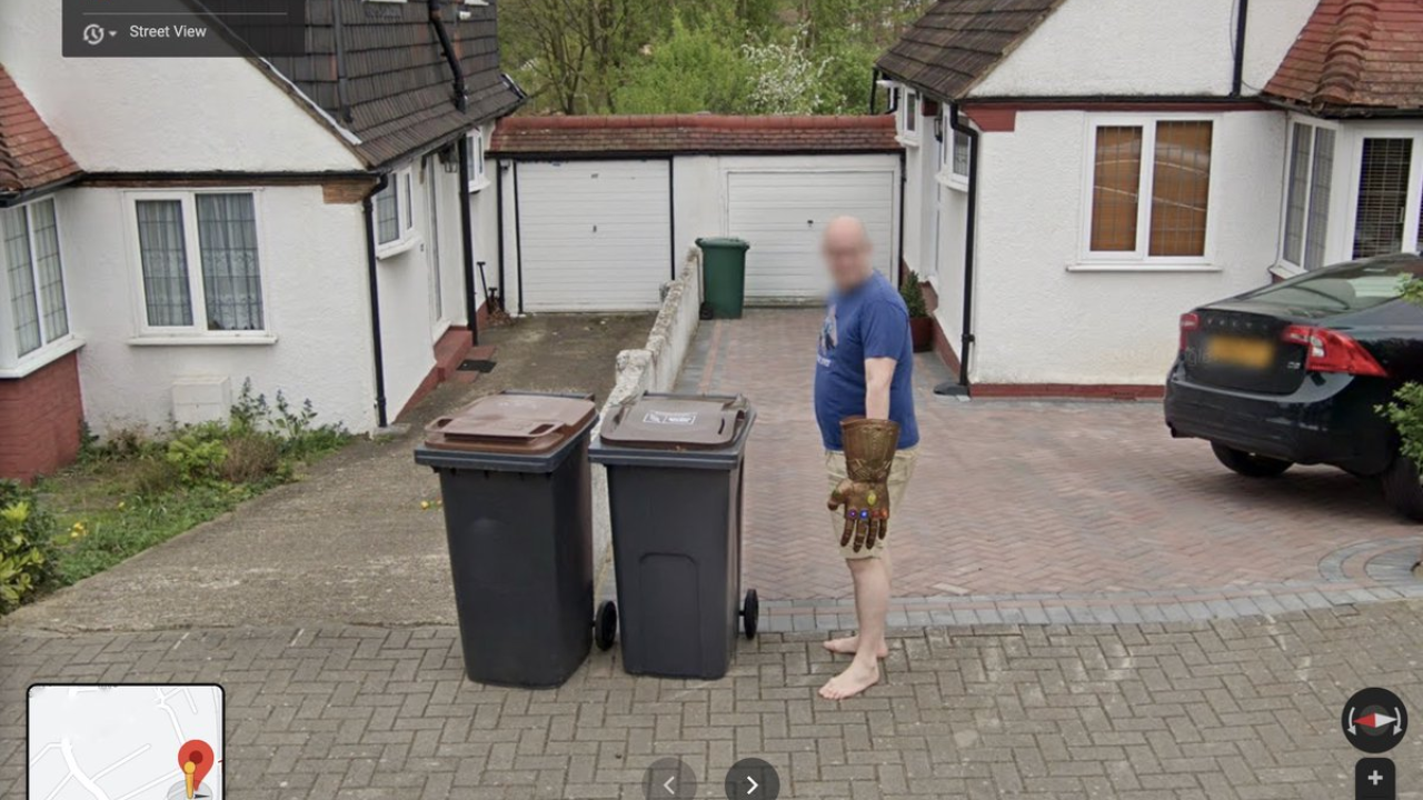 Famous Google Maps Thanos Guy