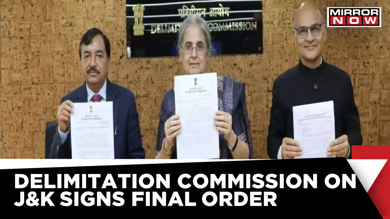 Delimitation Commission On J&K Signs Final Order; 43 Assembly Seats For