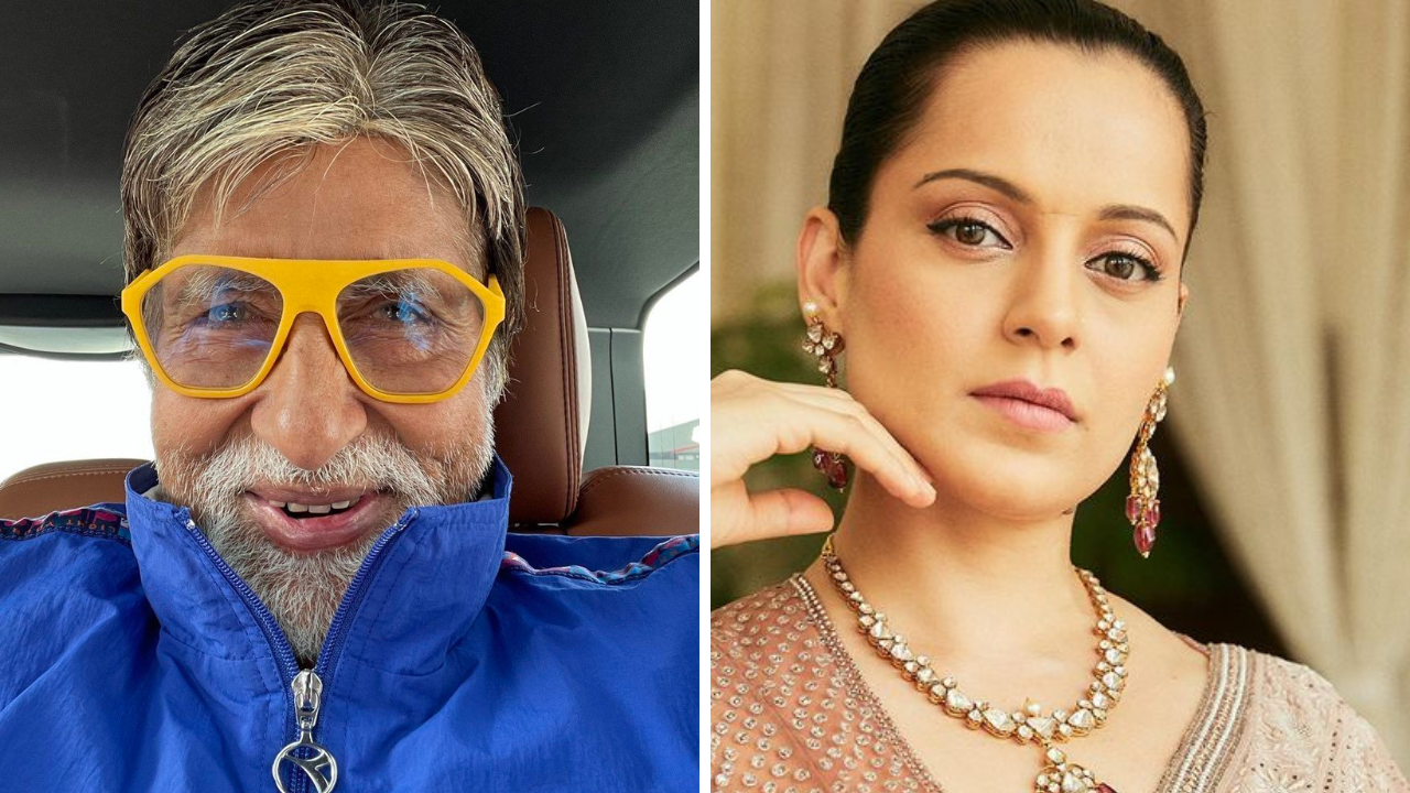 Amitabh Bachchan and Kangana Ranaut