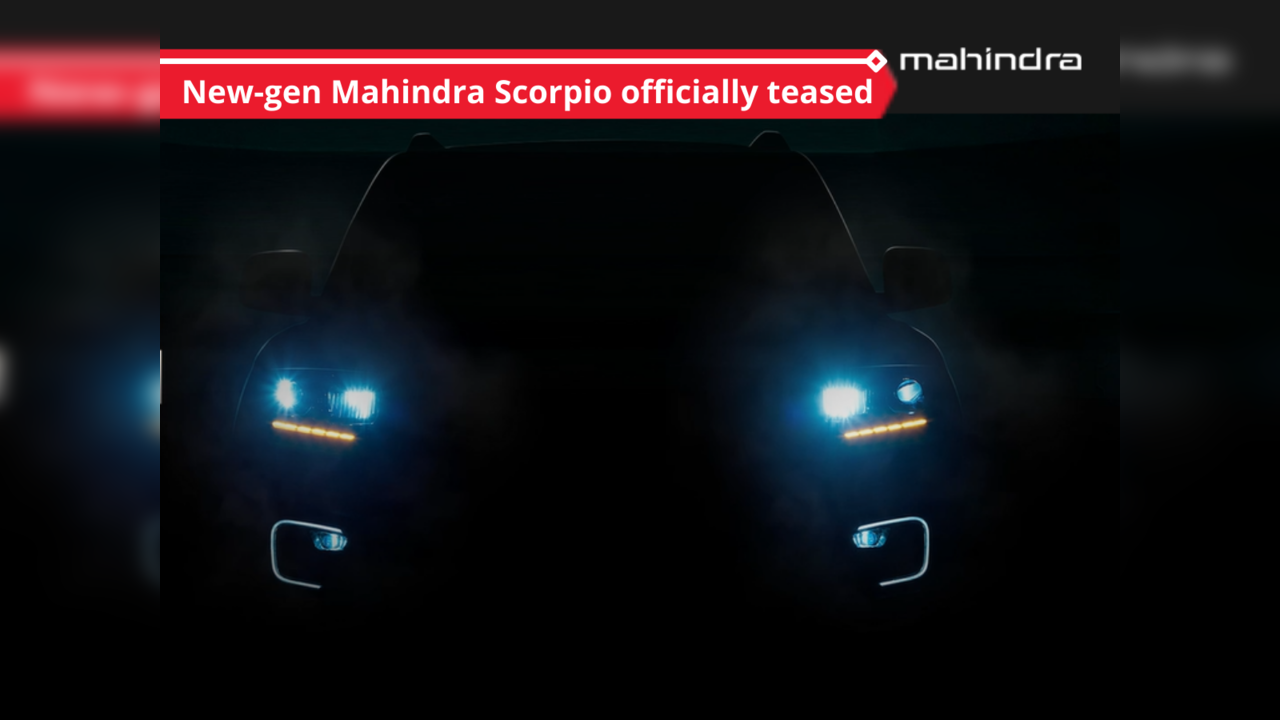 New Mahindra Scorpio teased