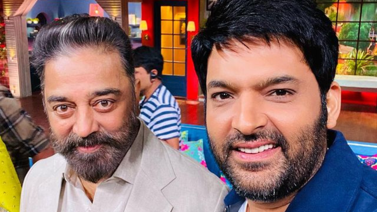 Kapil Sharma and Kamal Haasan on TKSS