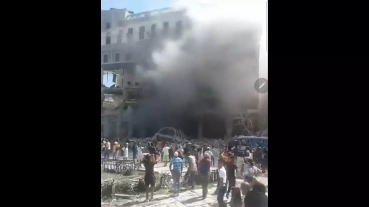 hotel explosion havana