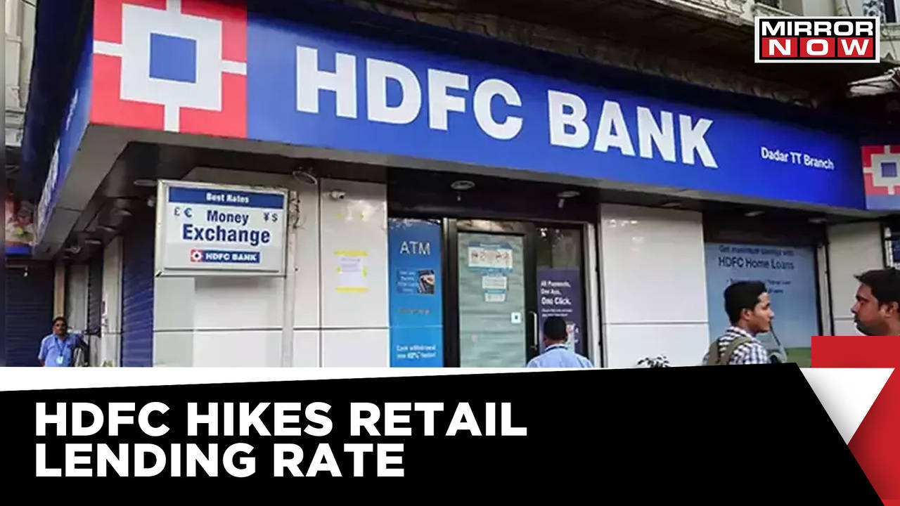 Hdfc Revises Retail Prime Lending Rate By 30 Basis Point Emis Are Set To Go High Mirror Now 9097