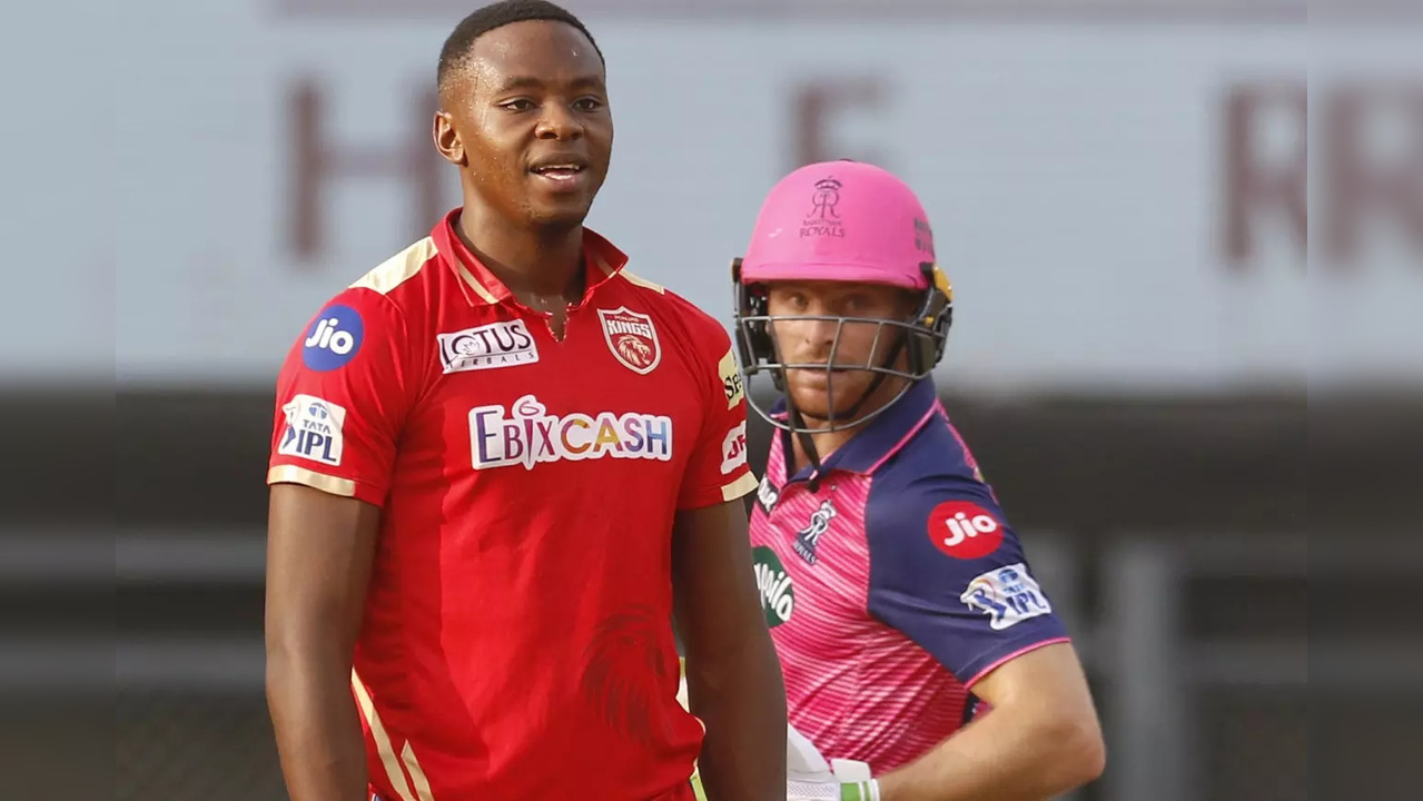 Jos Buttler Kagiso Rabada Rajasthan Royals vs Punjab Kings