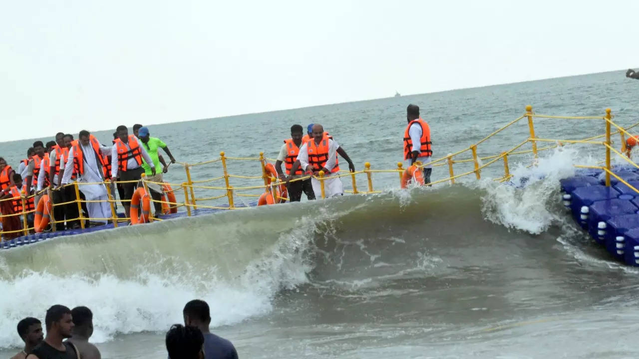 Udupi floating bridge