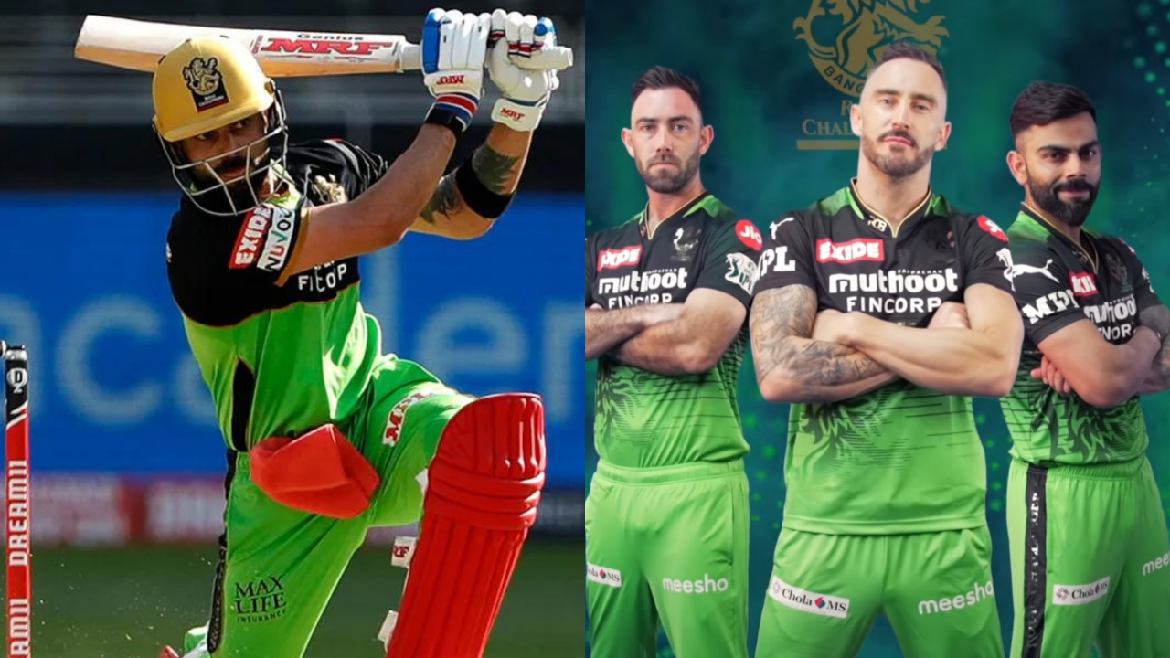 RCB green jersey