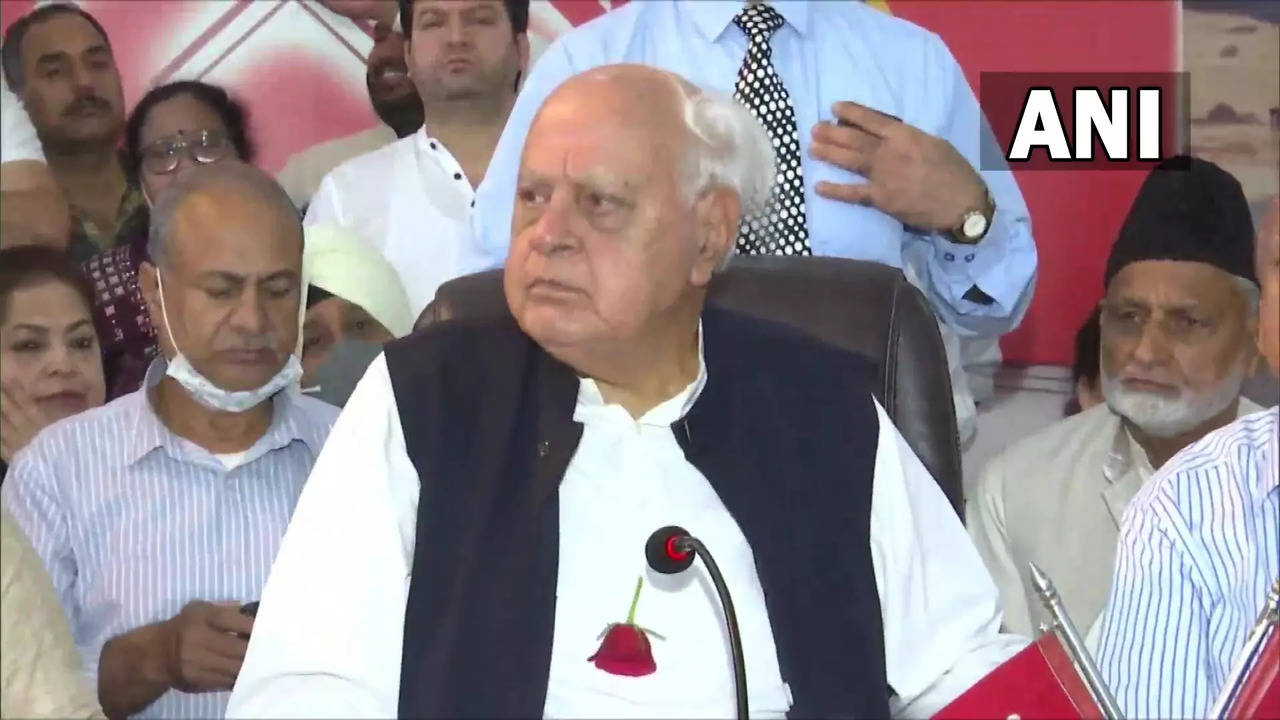 JKNC President Farooq Abdullah