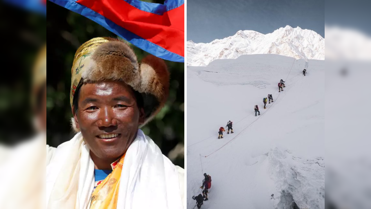 Nepali sherpa scales Everest for the 26th time