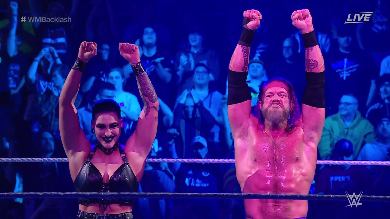 Wrestlemania Backlash results Cody Rhodes defeats Seth Rollins; Rhea