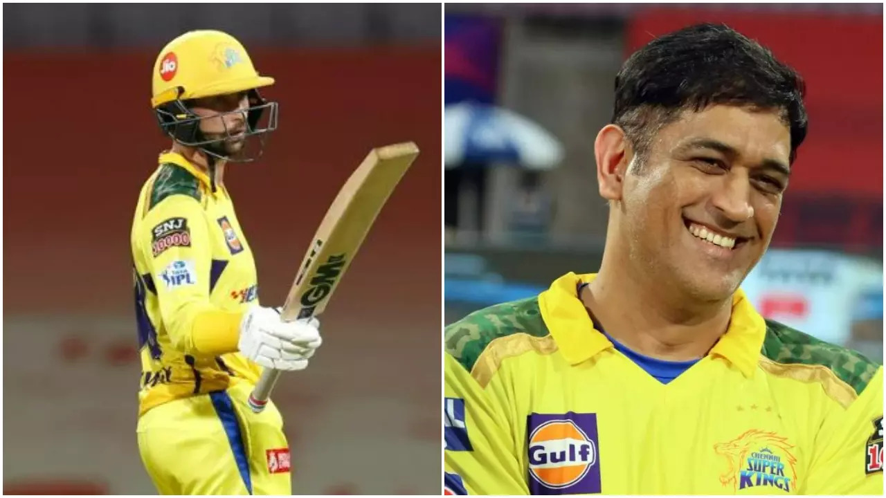 Devon Conway credited MS Dhoni for his match-winning knock against Rishabh Pant's Delhi Capitals