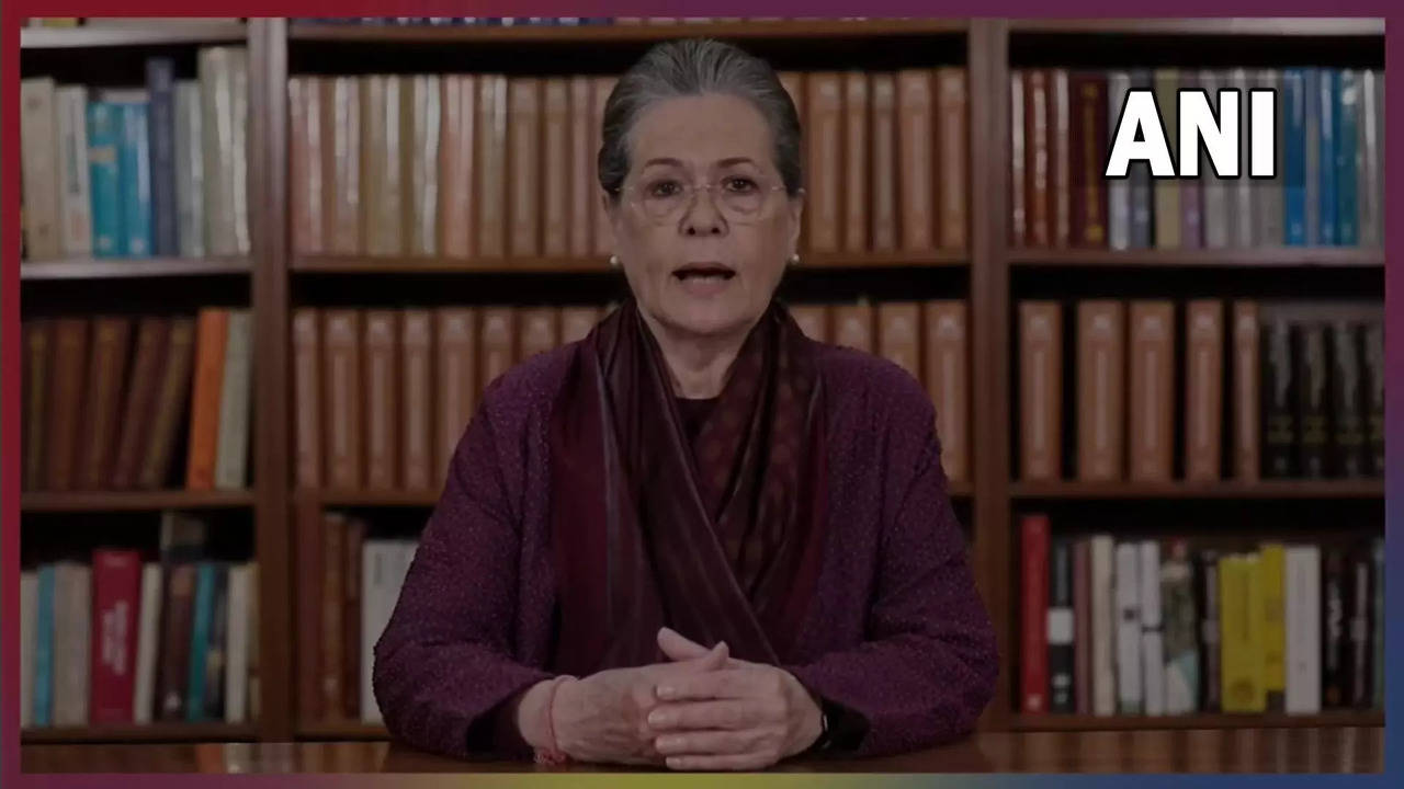 Congress president Sonia Gandhi