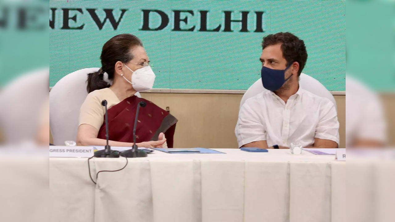 Sonia Gandhi and Rahul gandhi