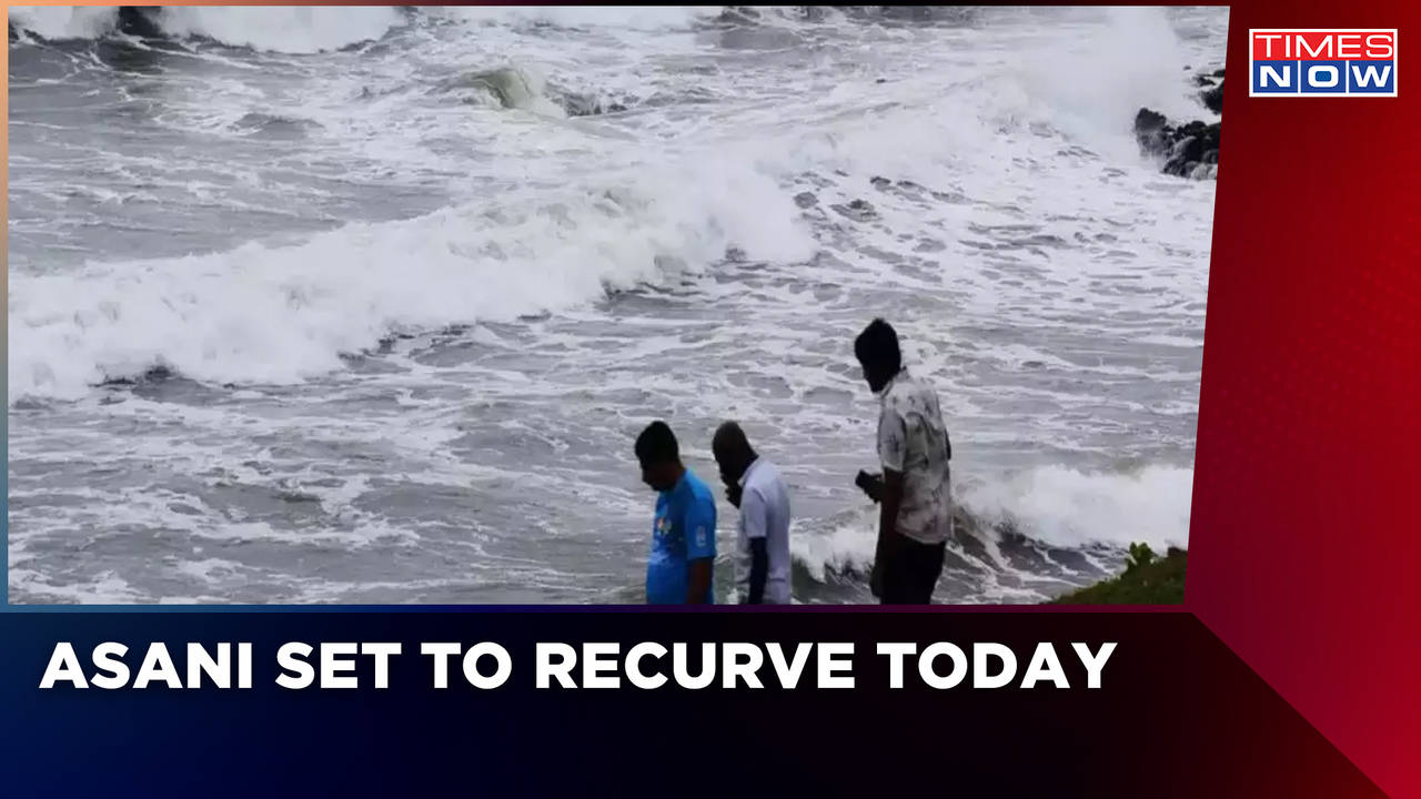 Cyclone Asani News | Cyclone Asani Set To Recurve Today, Trees Uprooted ...