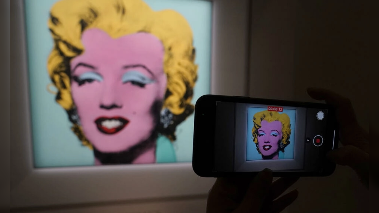 Andy Warhol's Marilyn Monroe portraits expose the darker side of