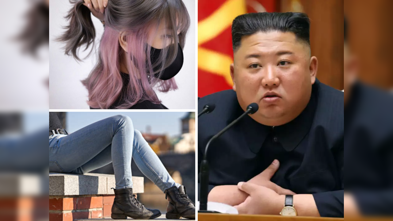 North Korea racking down on skinny jeans, dyed hair