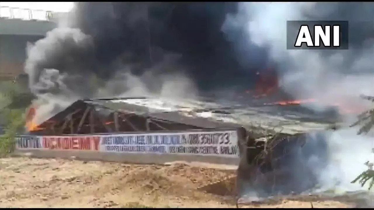 chhattisgarh fire