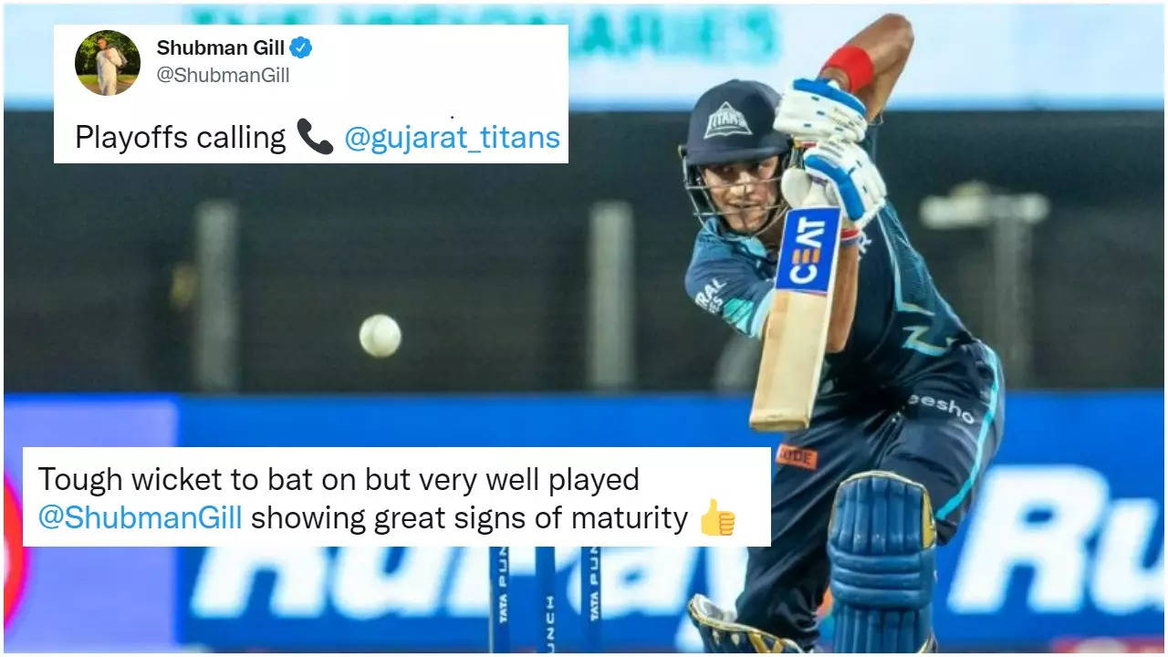 Shubman Gill played a sublime knock against LSG