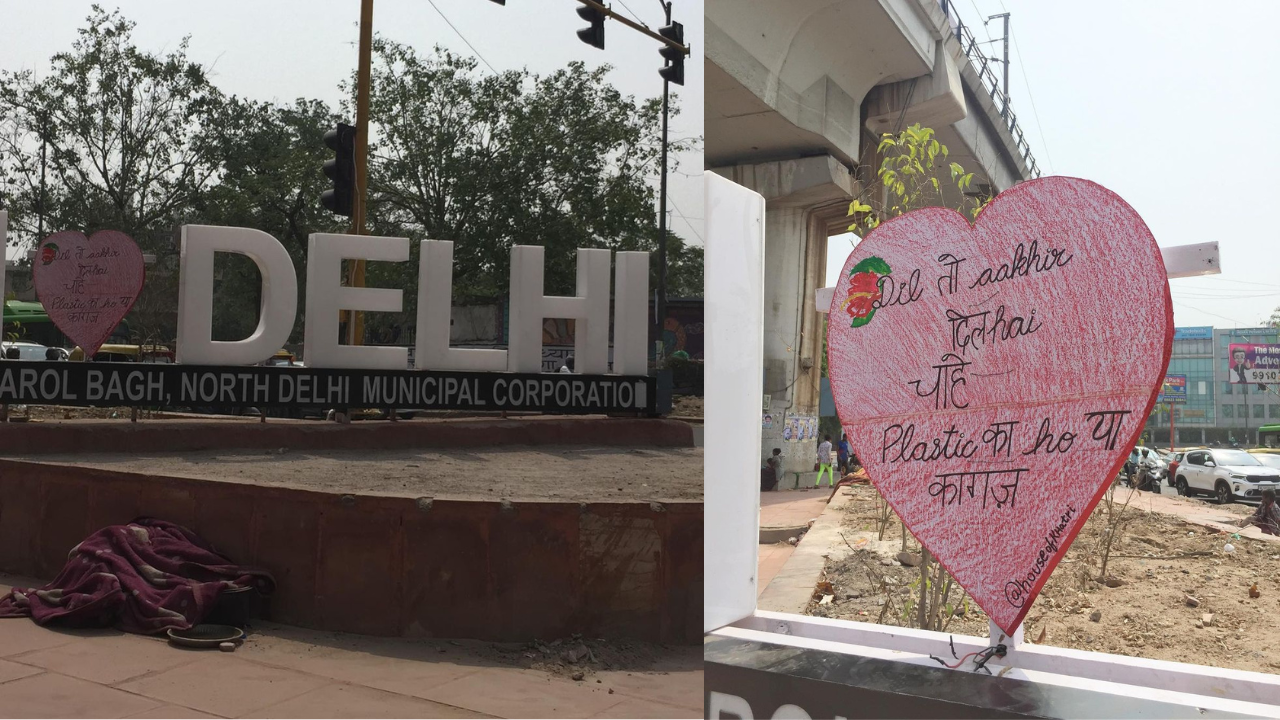 I love Delhi heart stolen