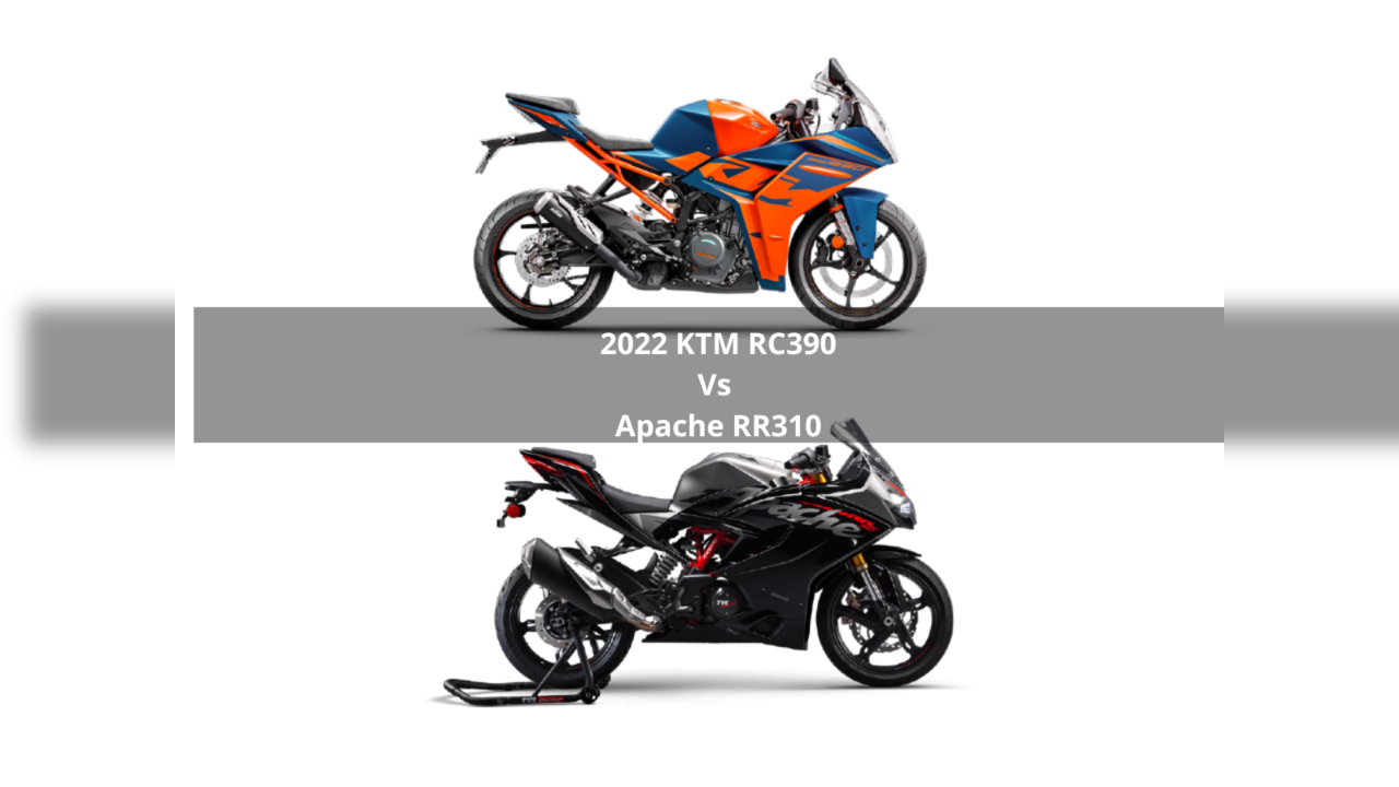 2022 KTM RC390 vs TVS Apache RR310