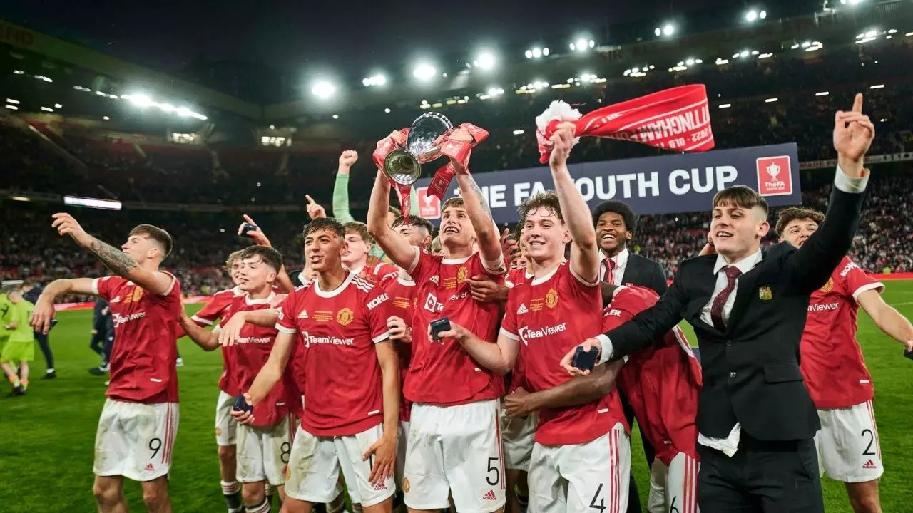 Manchester United FA Youth Cup winners