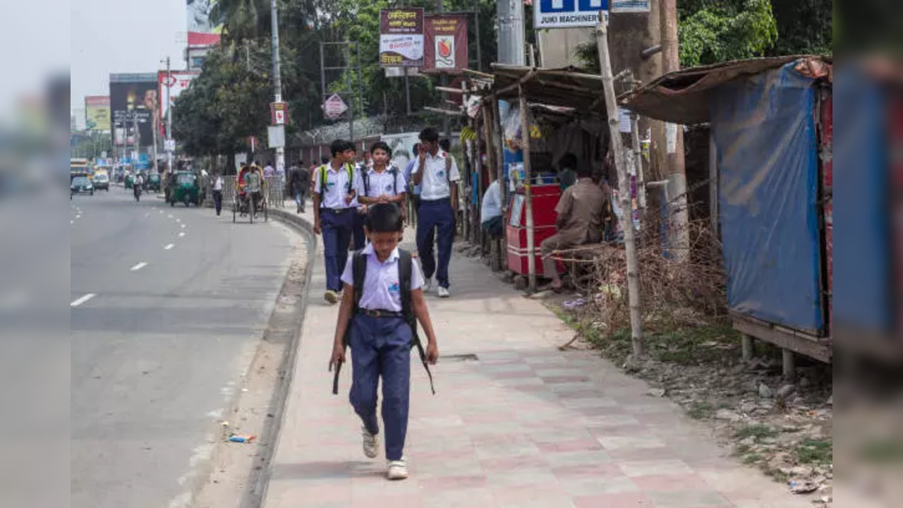 heatwave school children