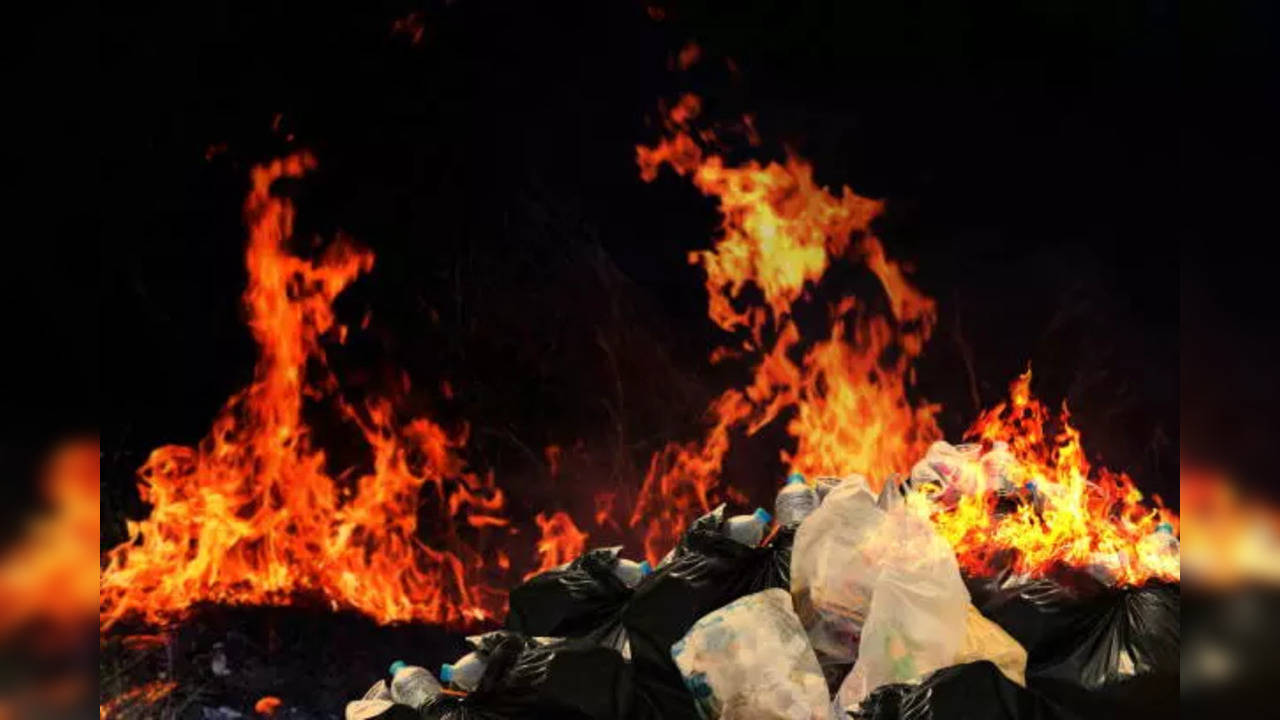 garbage fire