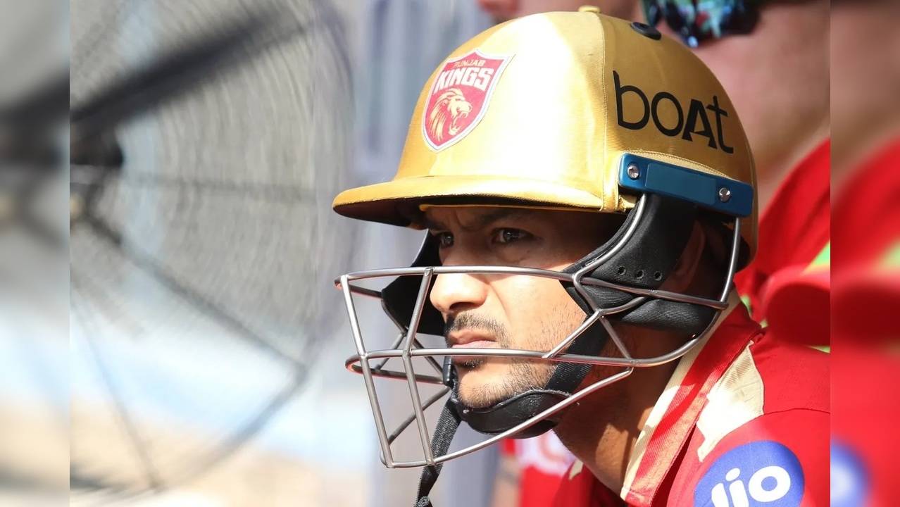 Mayank Agarwal Punjab Kings vs Royal Challengers Bangalore