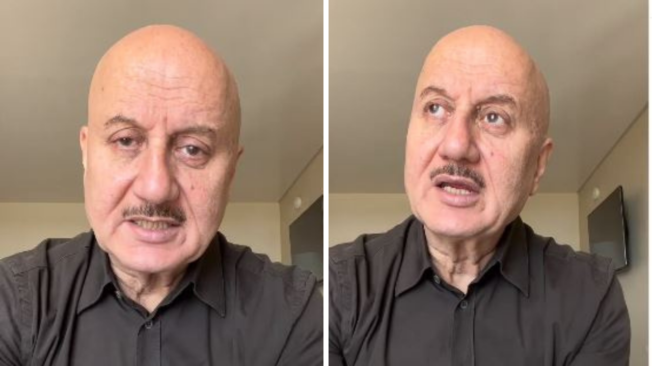 Anupam Kher's message to 'heartless people'