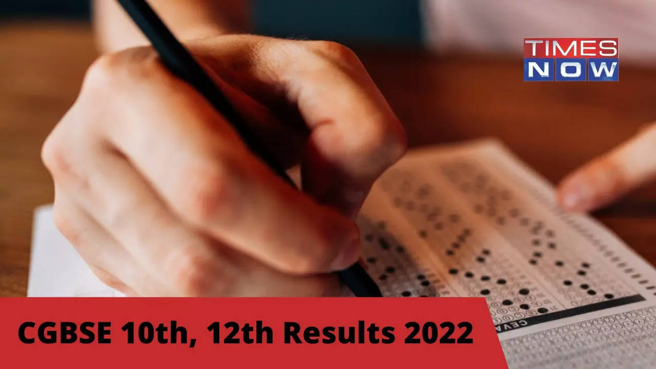 CGBSE 10th, 12th results 2022 date, time