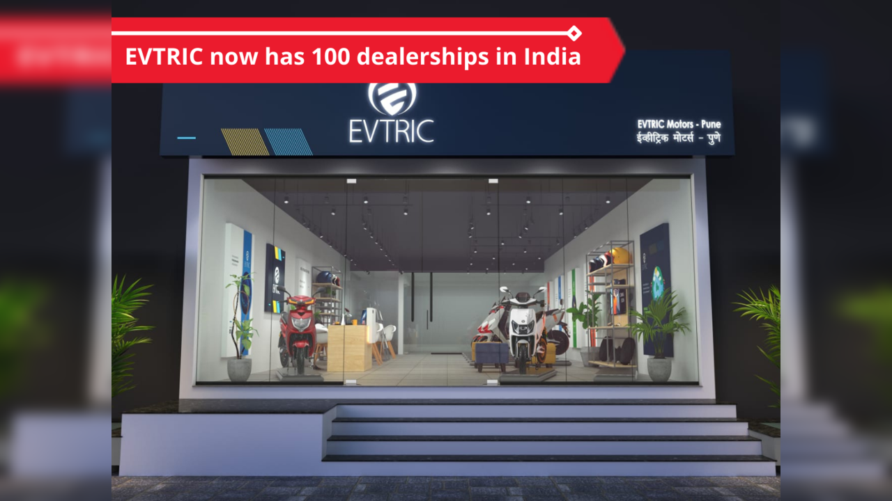 EVTRIC now has 100 dealerships in India