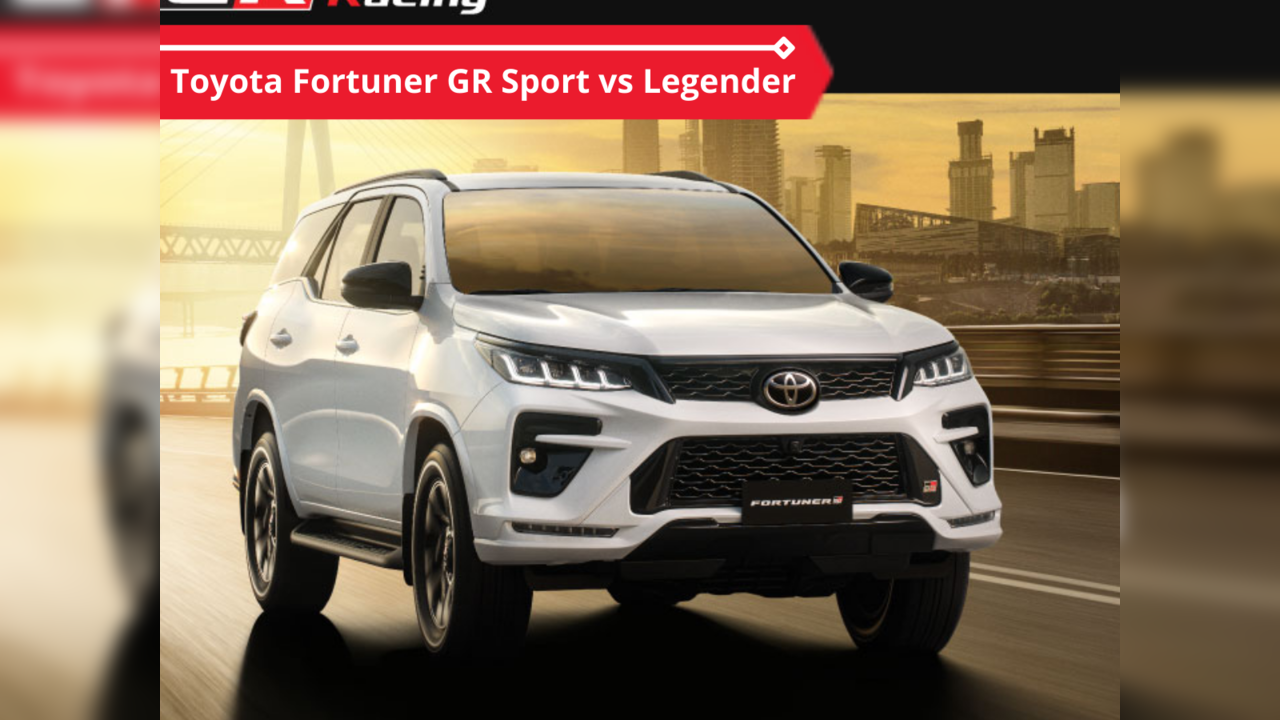 Toyota Fortuner GR Sport vs Toyota Fortuner Legender: Differences explained