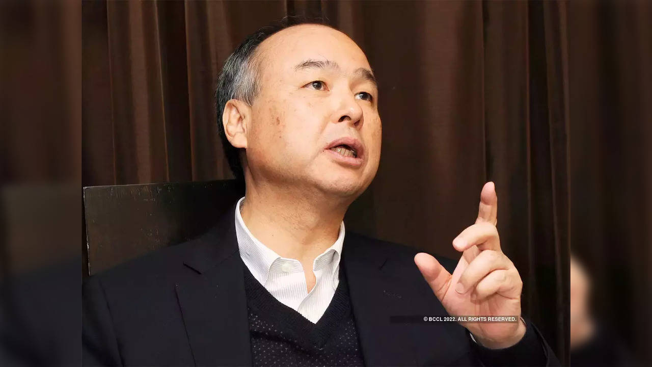 Japanese conglomerate SoftBank CEO Masayoshi Son.