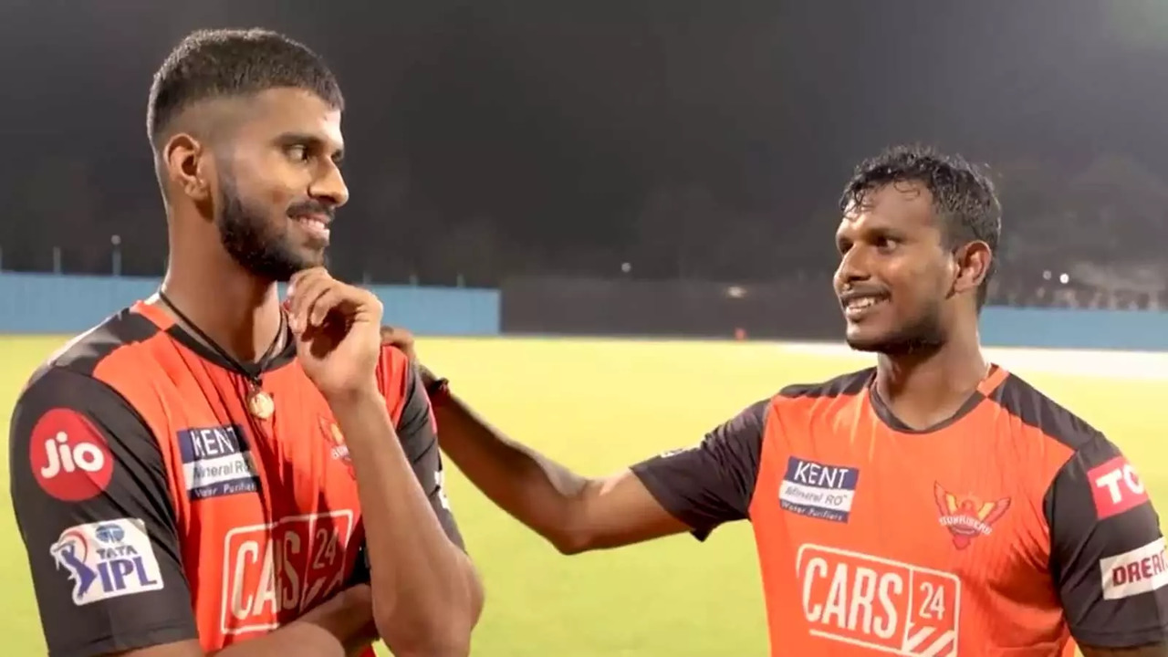 T Natarajan and Washington Sundar are expected to return against KKR