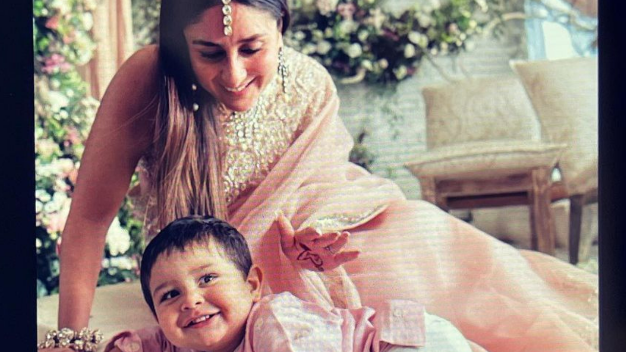 Kareena with son Jeh!