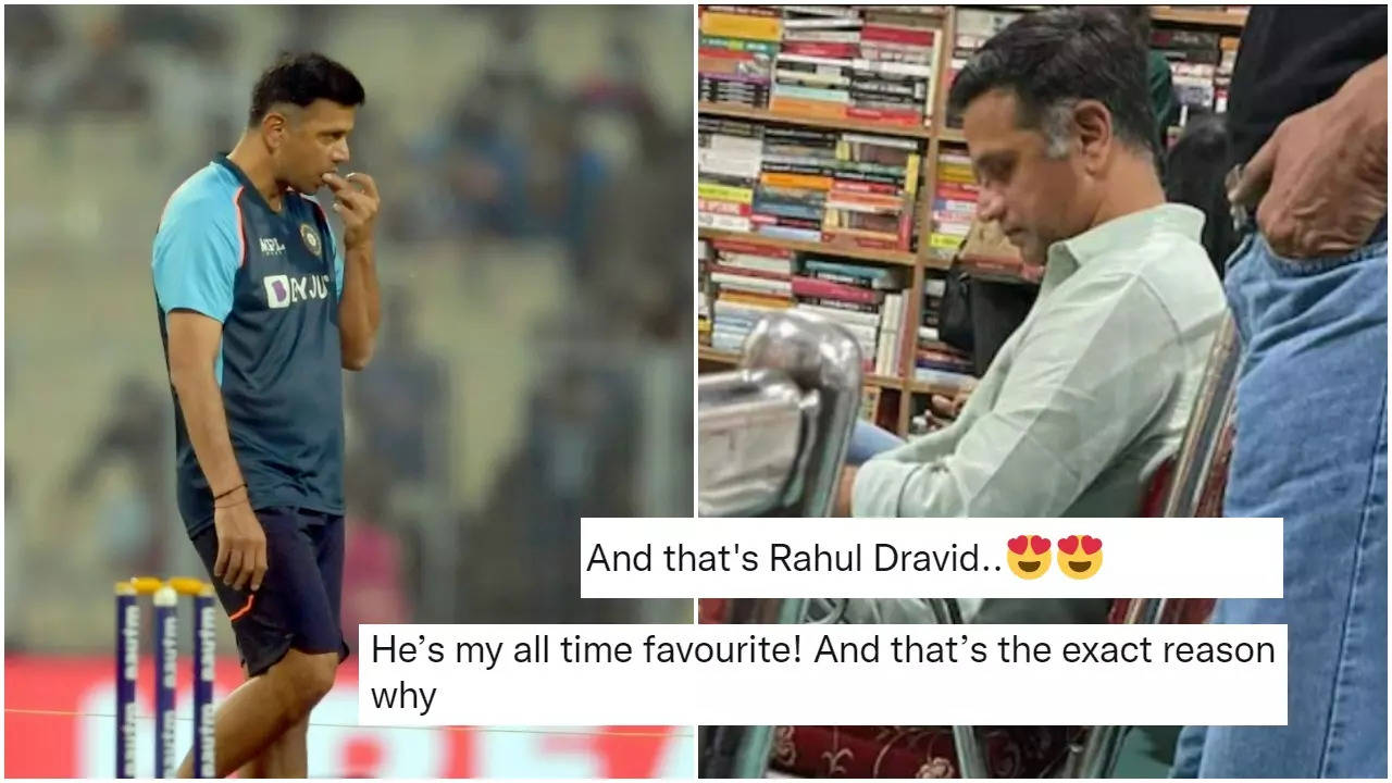 Rahul Dravid Keeps A Low Profile At Book Event, Netizens Hail India ...