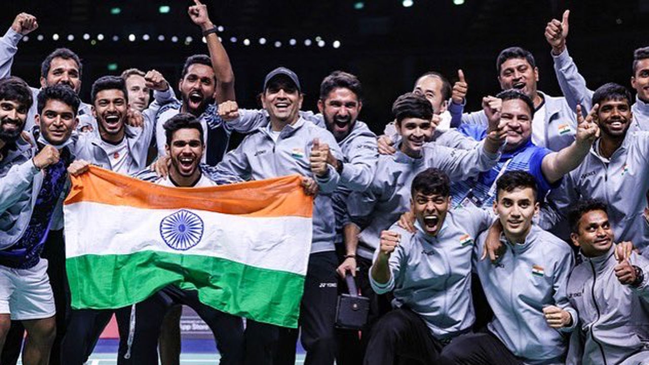 Thomas Cup 2022 India script badminton history as Srikanth and Co