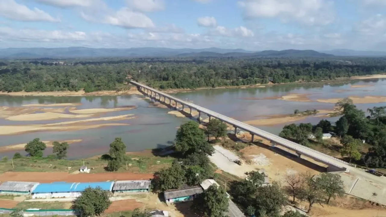 Chhindnar bridge over River Indravati connecting Abujmarh to the world