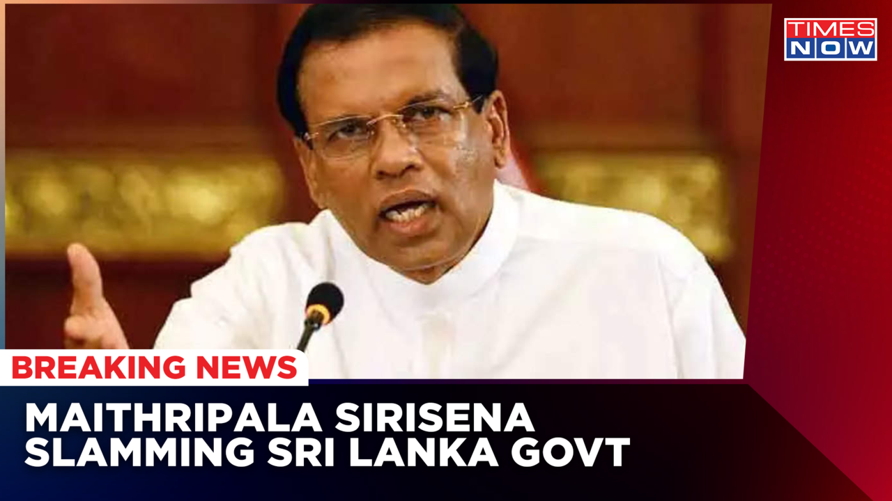 Maithripala Sirisena, Former President Of Sri Lanka Speaks With Times ...