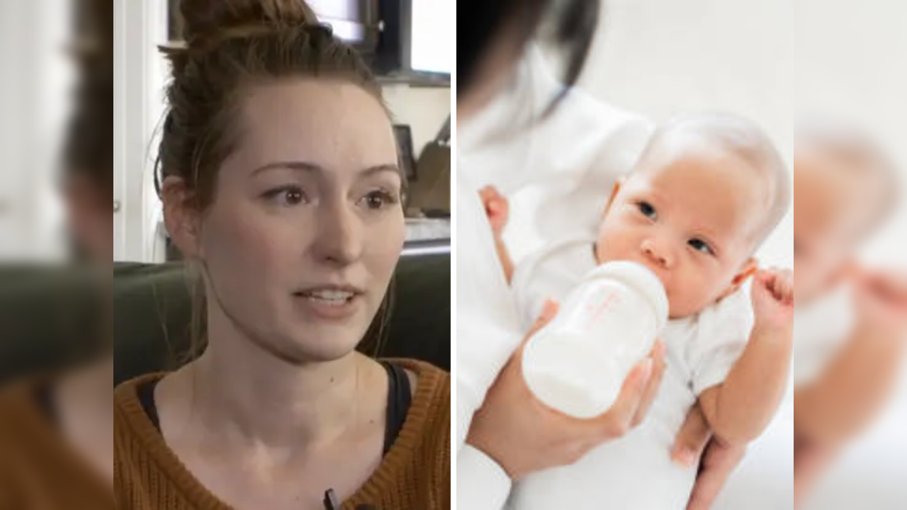 Woman selling 118 litres of her own breast milk.