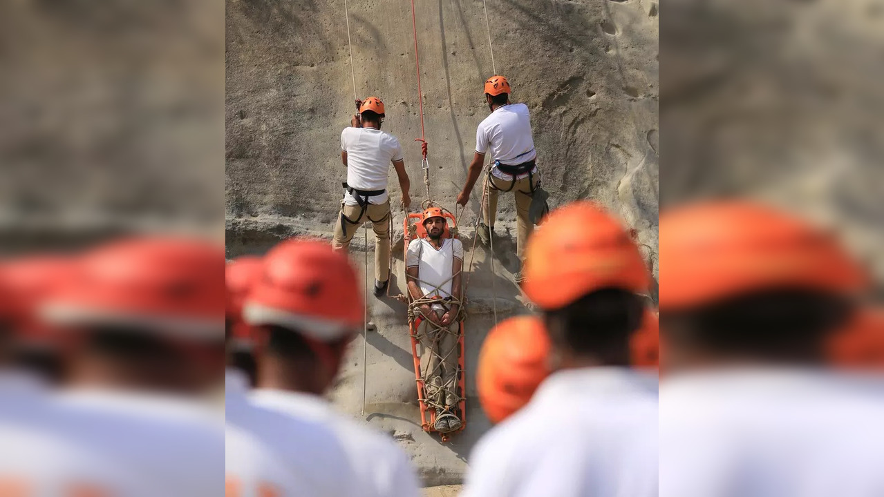 Samba: National Disaster Response Force (NDRF) and State Disaster Response Force...