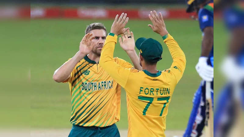 Anrich Nortje returns to SA T20I team